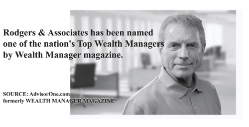 Rodgers & Associates has been named one of the nation's Top Wealth Managers by Wealth Manager magazine.